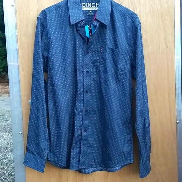 Cinch Button Down Shirt *NWT*